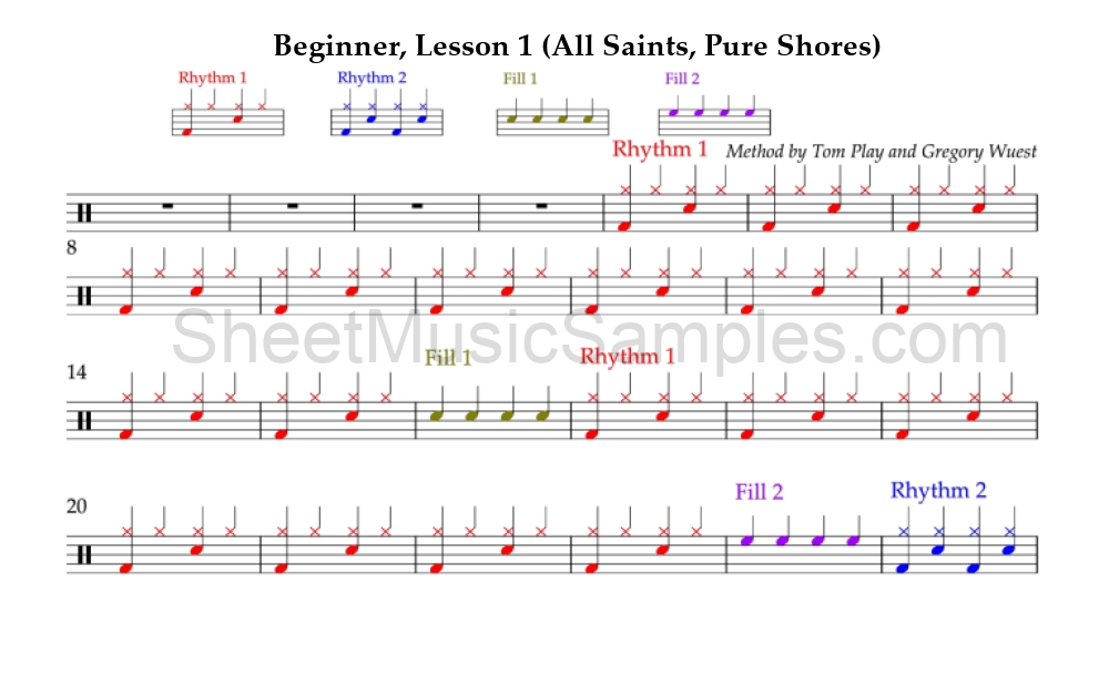 Beginner, Lesson 1 (All Saints, Pure Shores)