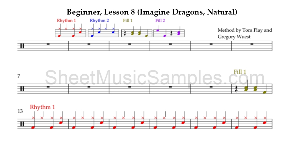 Beginner, Lesson 8 (Imagine Dragons, Natural)