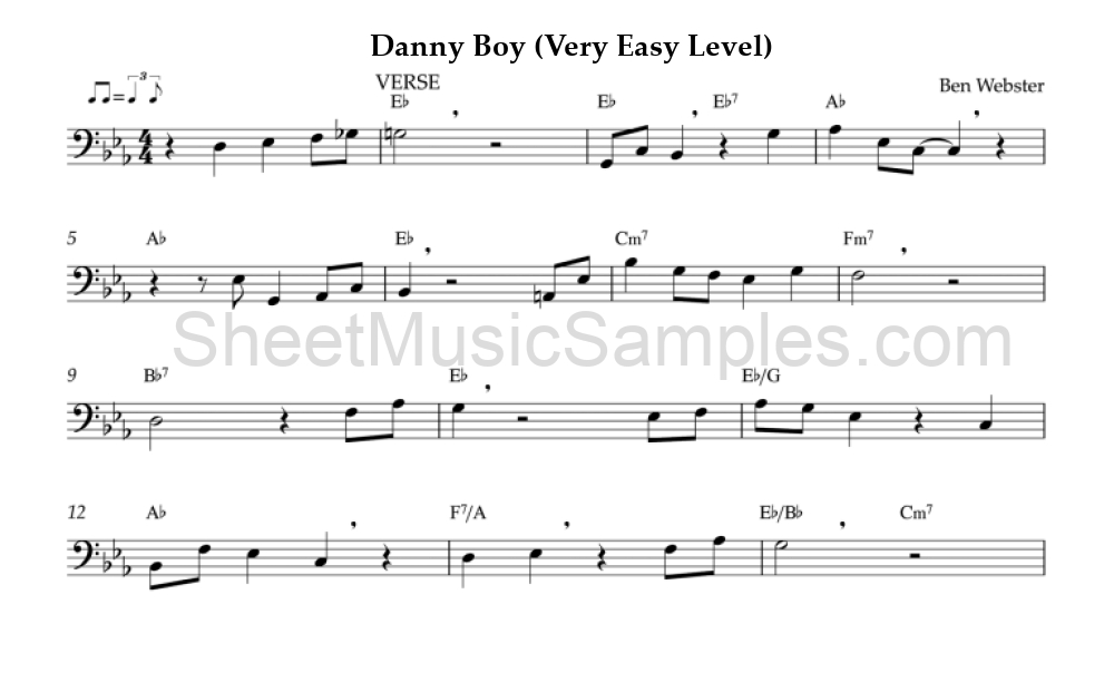 Danny Boy (Very Easy Level)