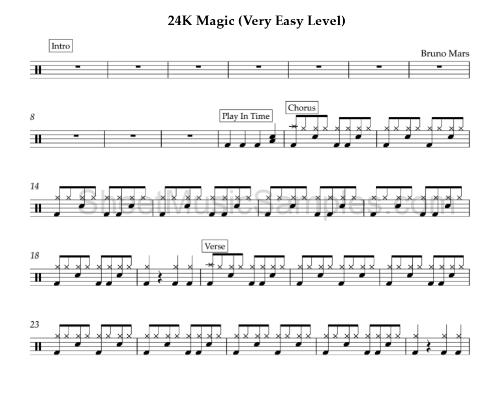 24K Magic (Very Easy Level)