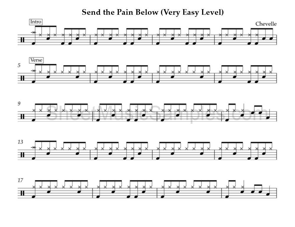 Send the Pain Below (Very Easy Level)