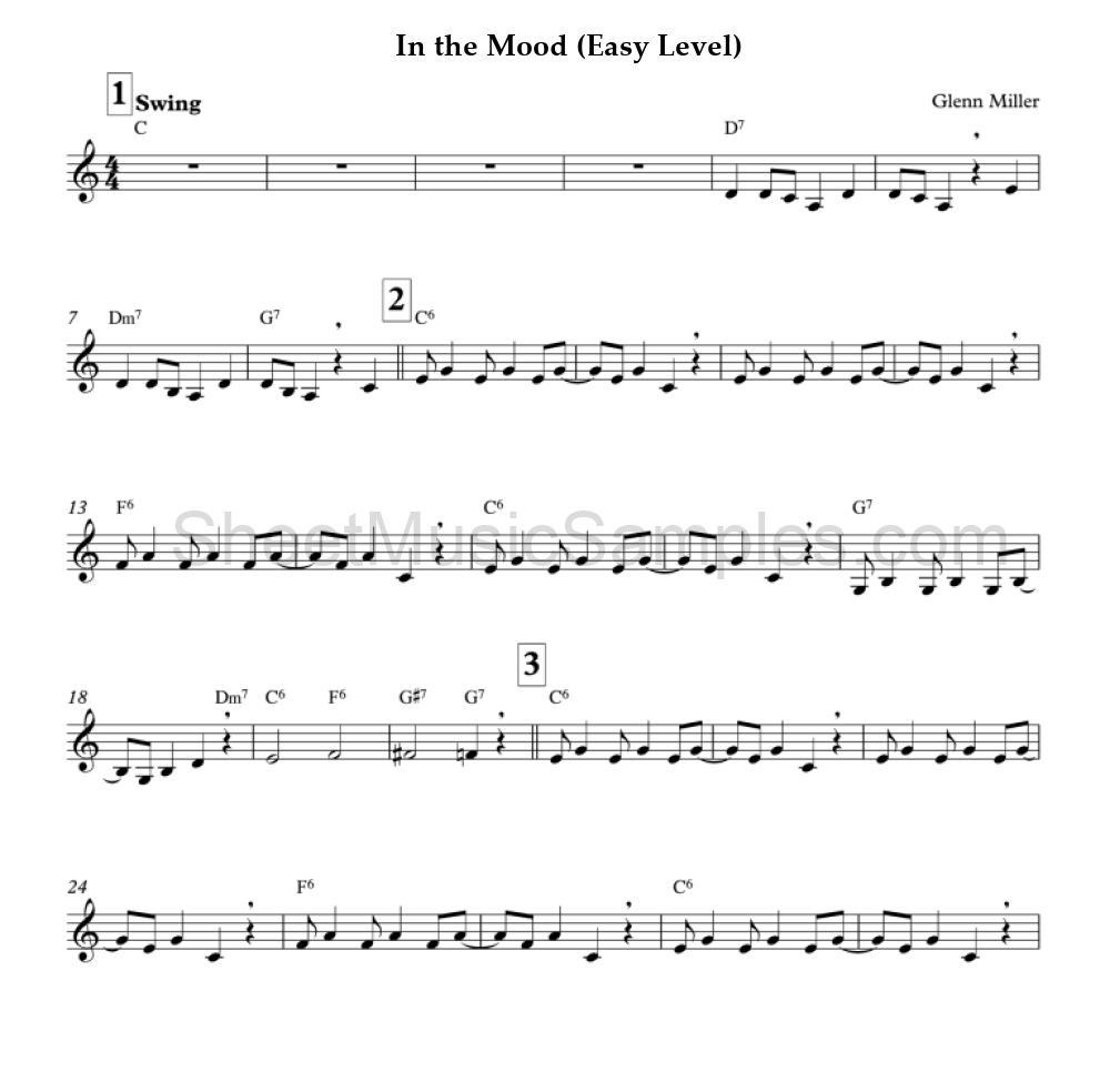 In the Mood (Easy Level)