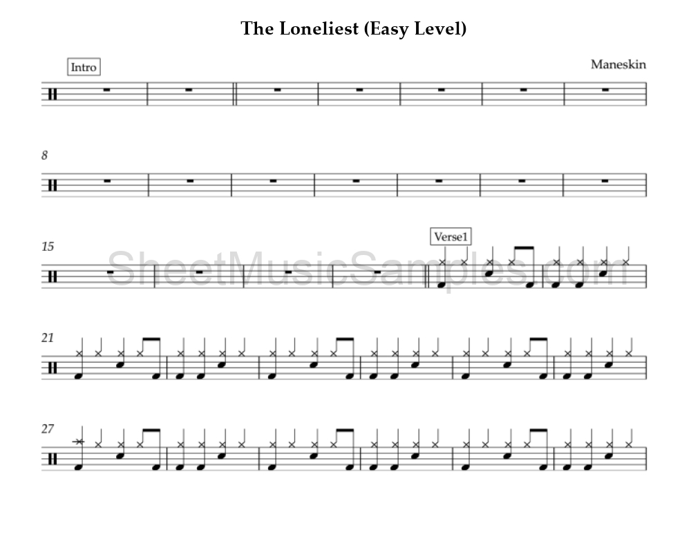 The Loneliest (Easy Level)