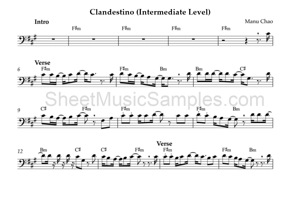 Clandestino (Intermediate Level)