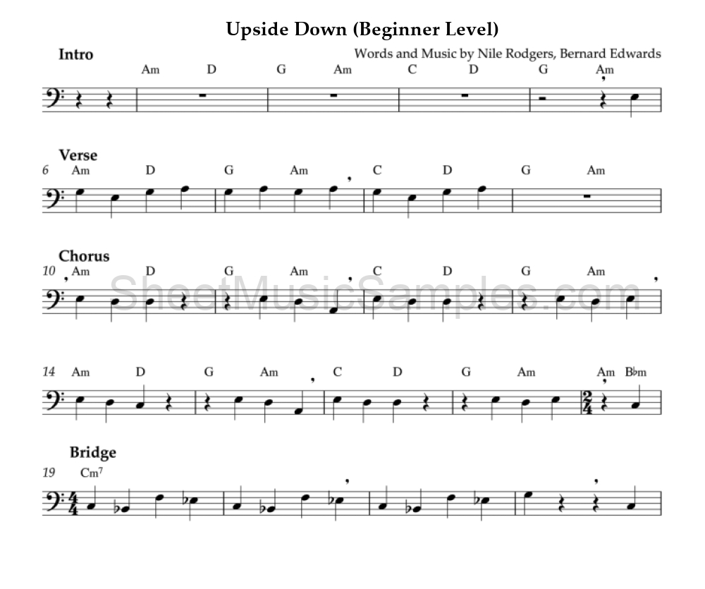 Upside Down (Beginner Level)