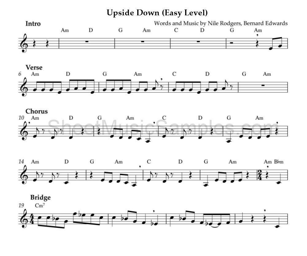 Upside Down (Easy Level)