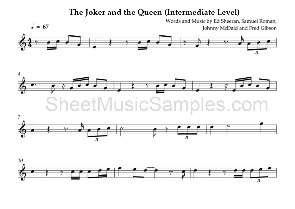 The Joker and the Queen (Intermediate Level)