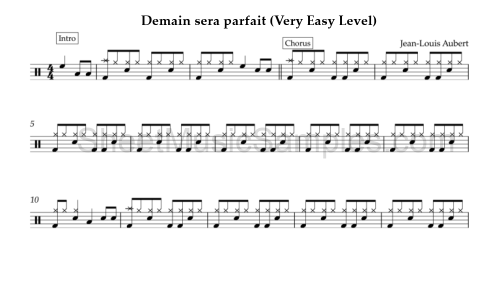 Demain sera parfait (Very Easy Level)