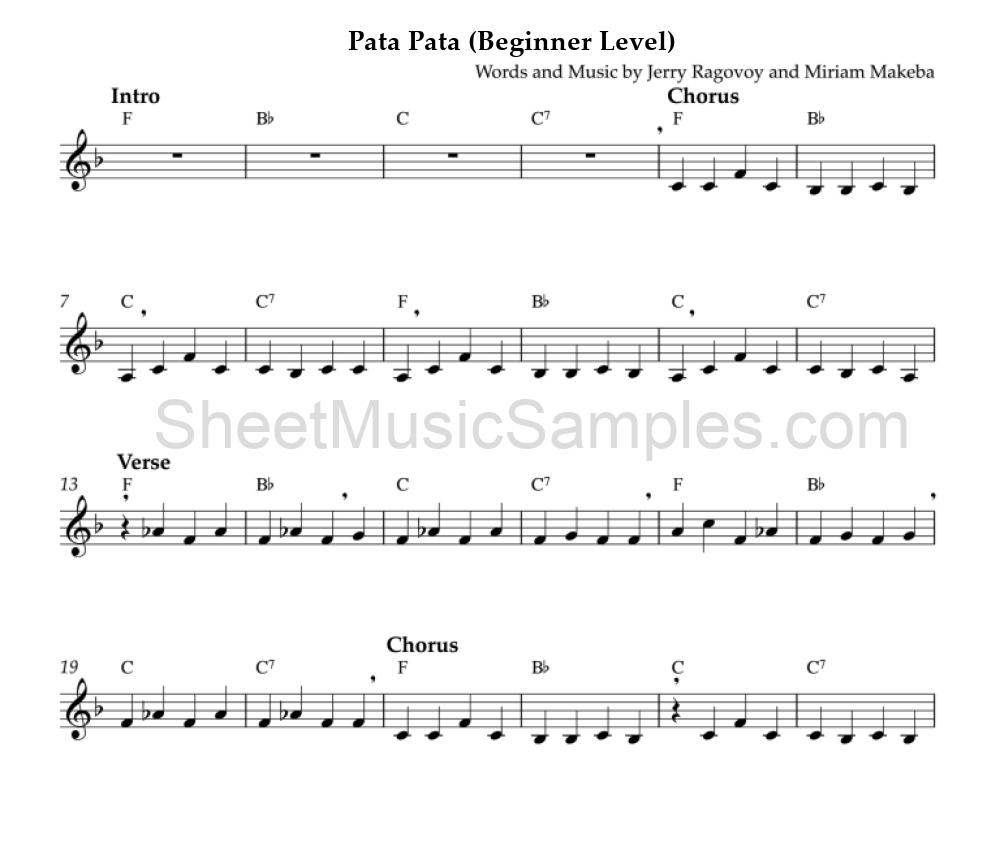 Pata Pata (Beginner Level)