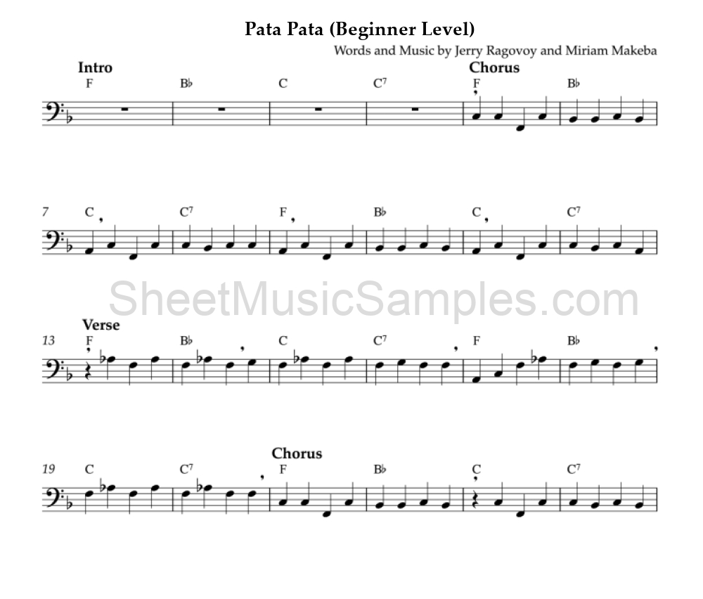 Pata Pata (Beginner Level)