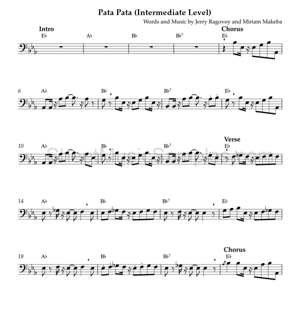 Pata Pata (Intermediate Level)