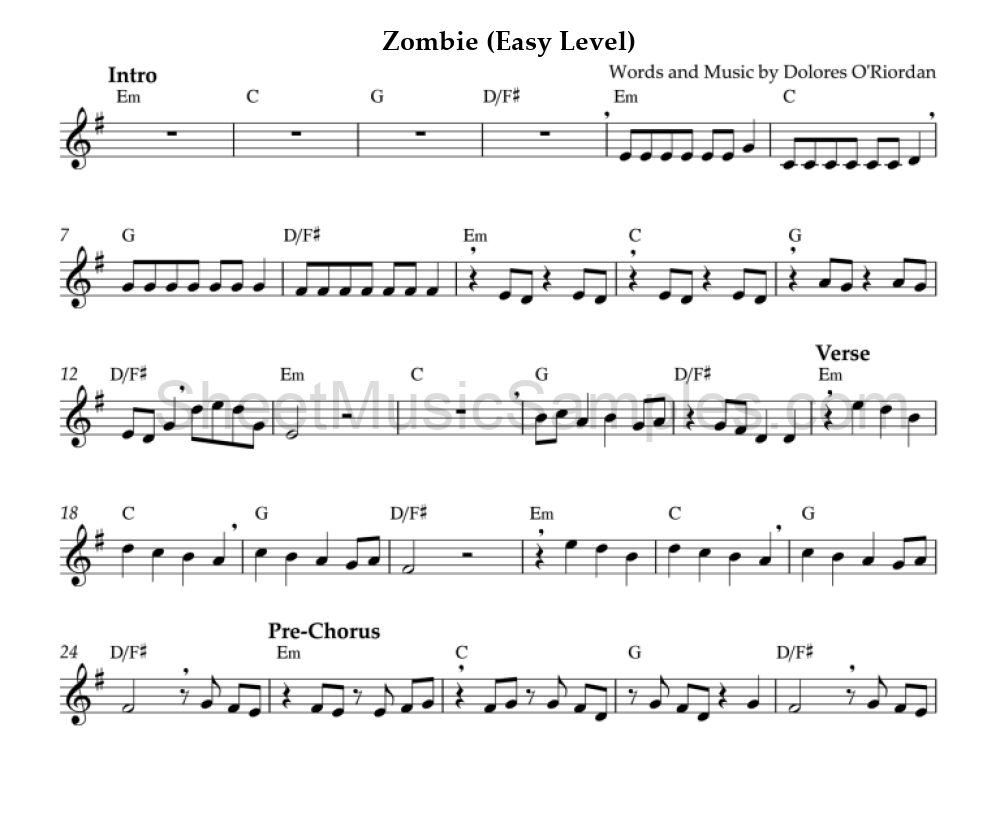 Zombie (Easy Level)