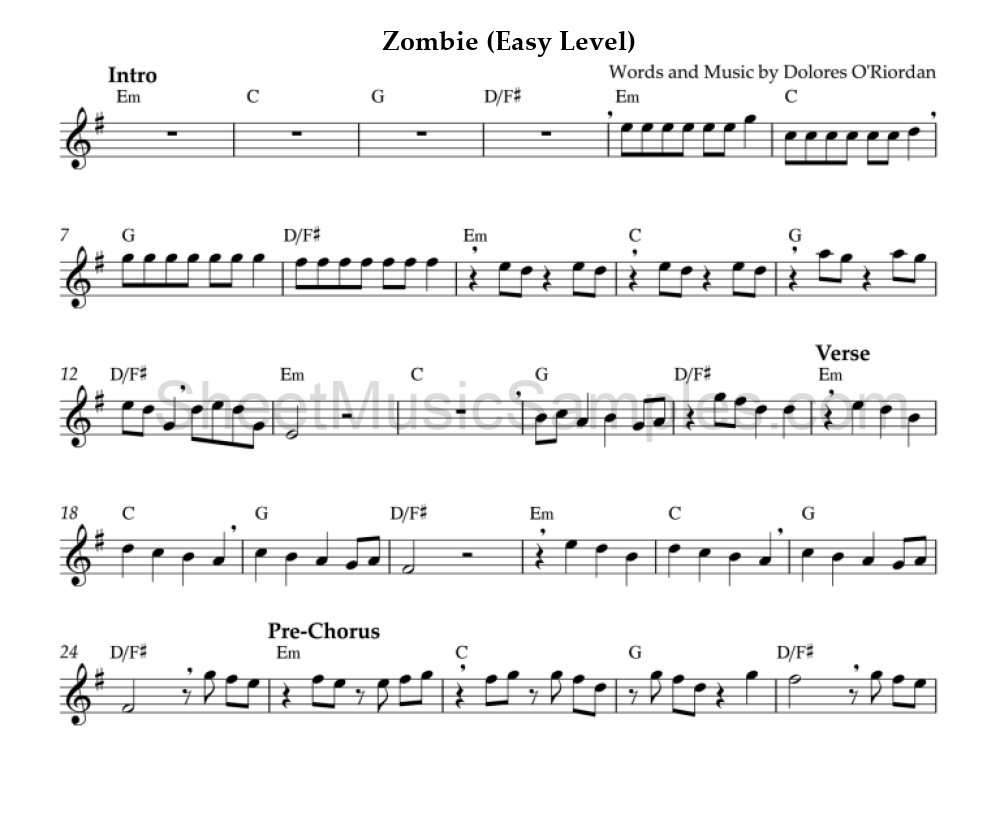 Zombie (Easy Level)