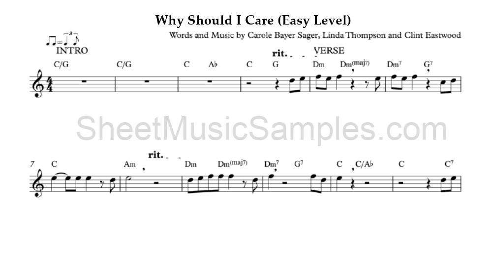 Why Should I Care (Easy Level)