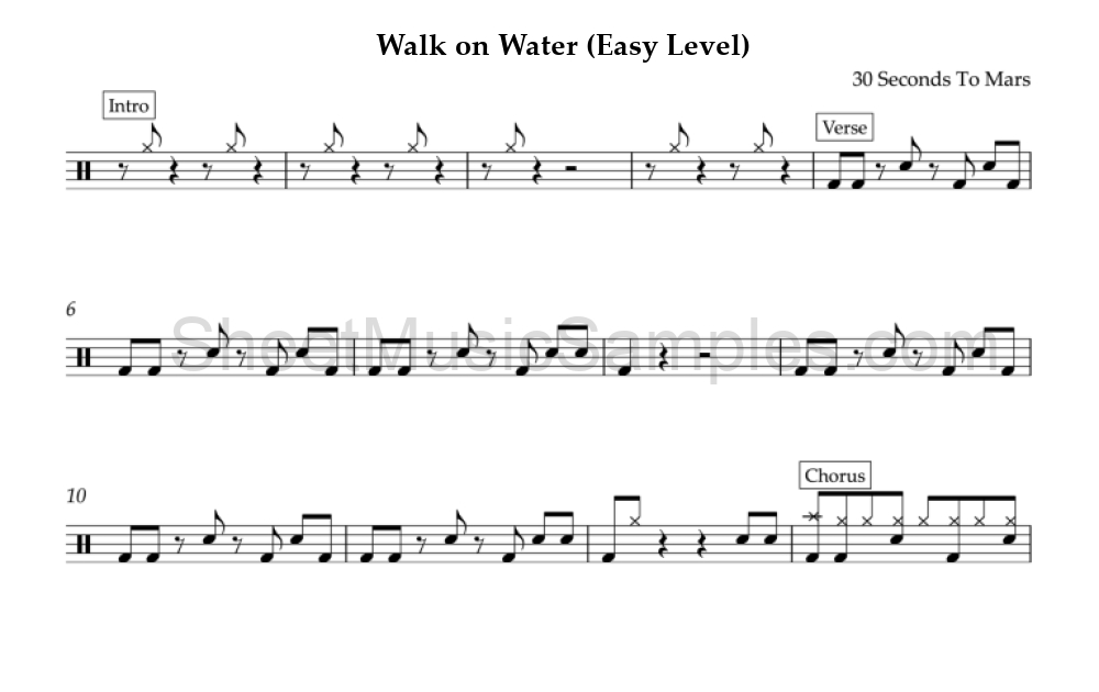 Walk on Water (Easy Level)