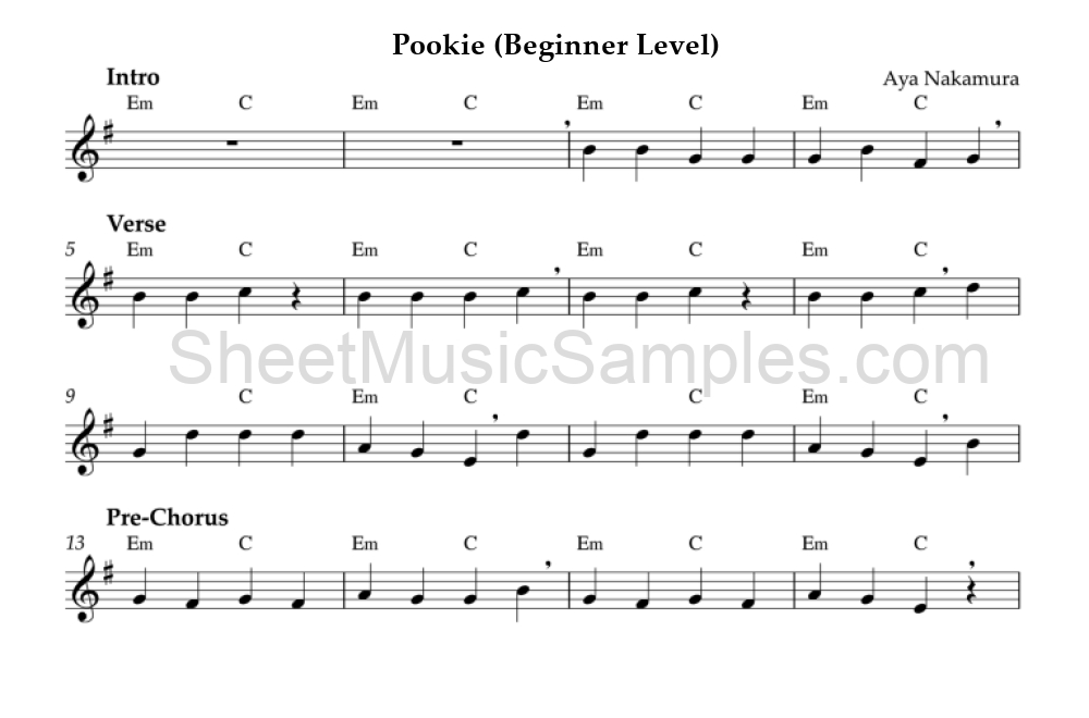 Pookie (Beginner Level)