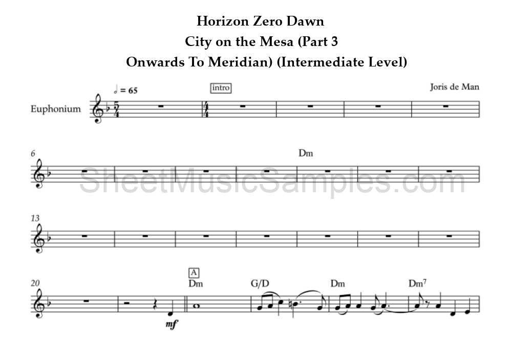 Horizon Zero Dawn - City on the Mesa (Part 3 - Onwards To Meridian) (Intermediate Level)