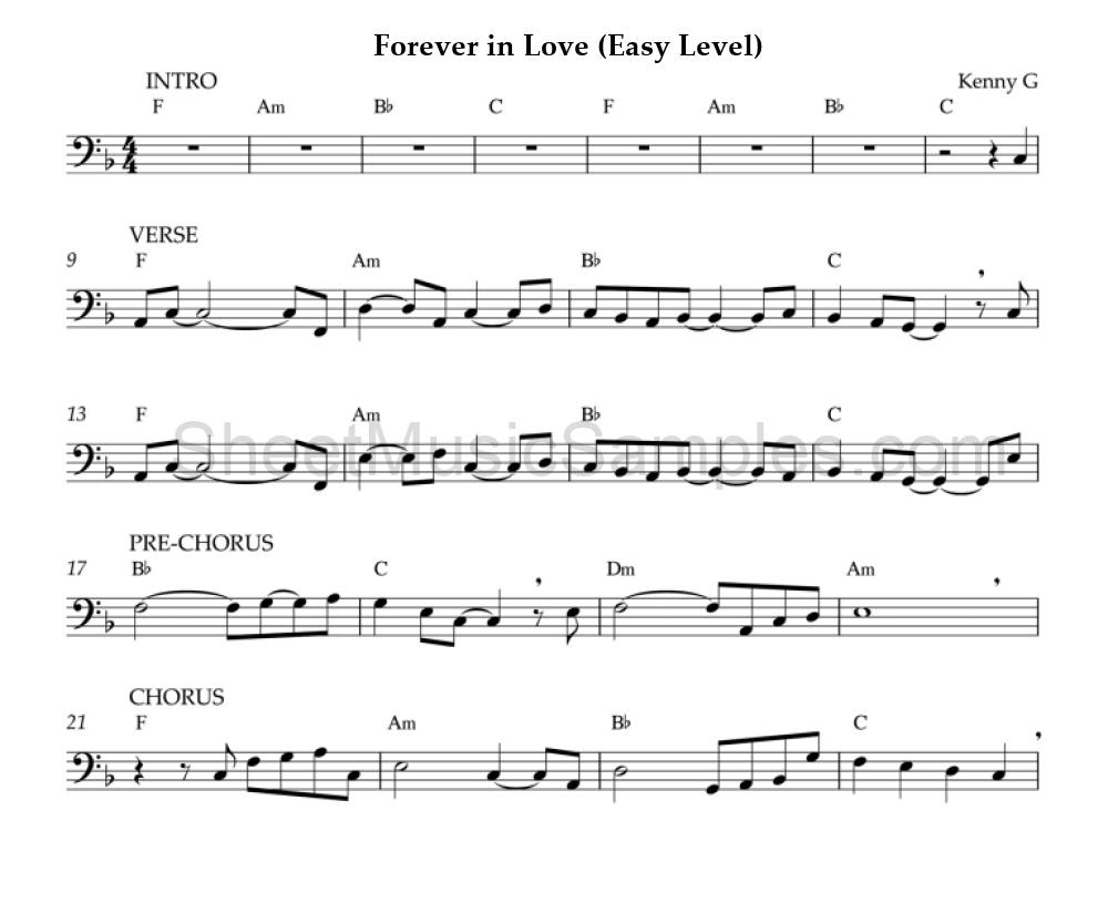 Forever in Love (Easy Level)