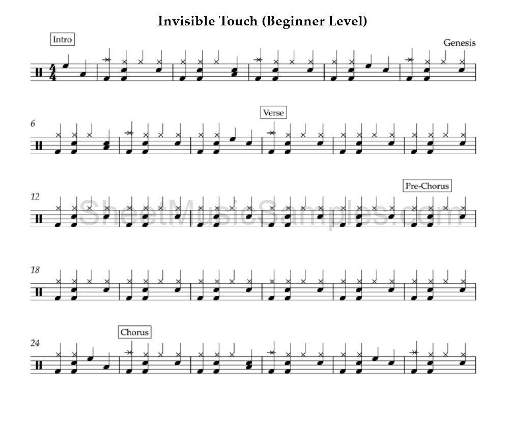 Invisible Touch (Beginner Level)