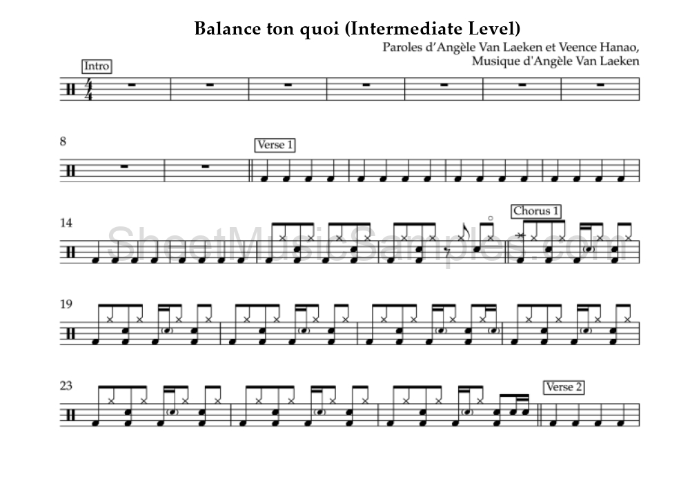 Balance ton quoi (Intermediate Level)