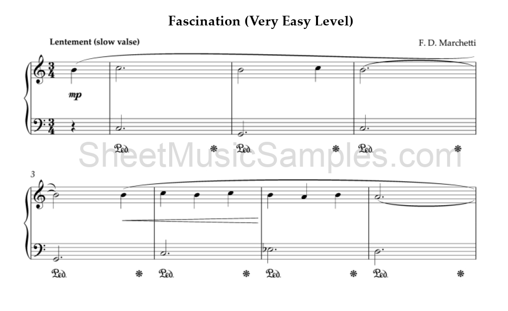 Fascination (Very Easy Level)