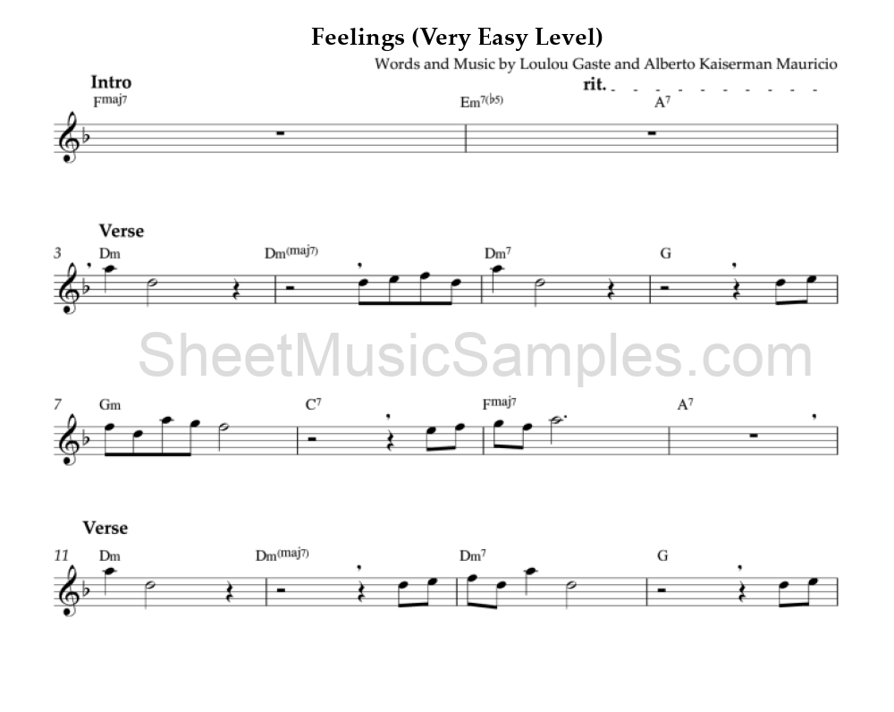 Feelings (Very Easy Level)