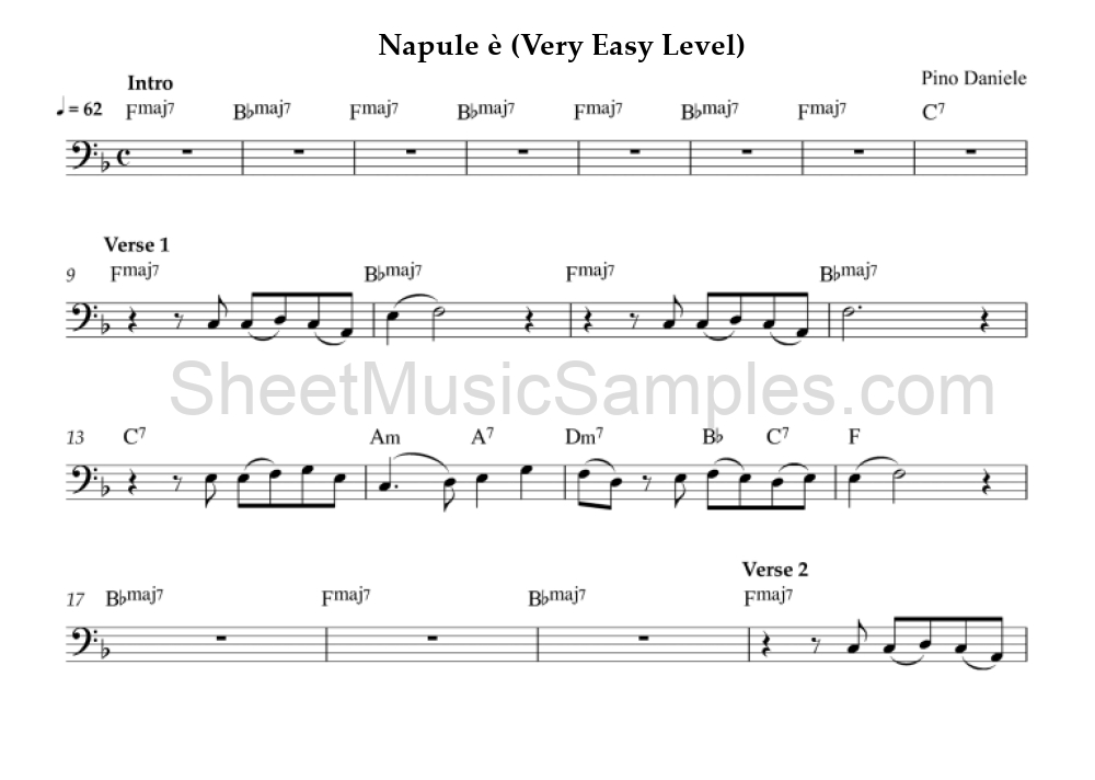 Napule è (Very Easy Level)