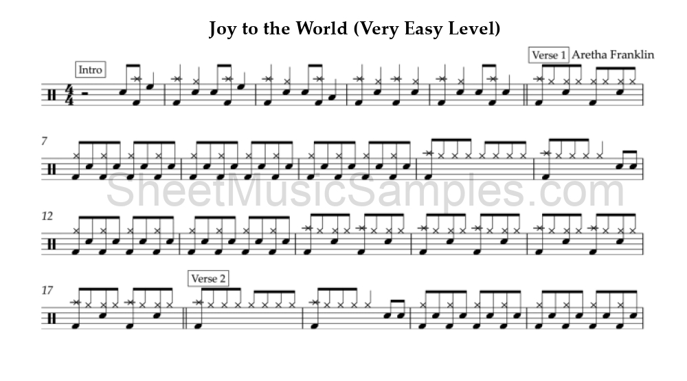 Joy to the World (Very Easy Level)