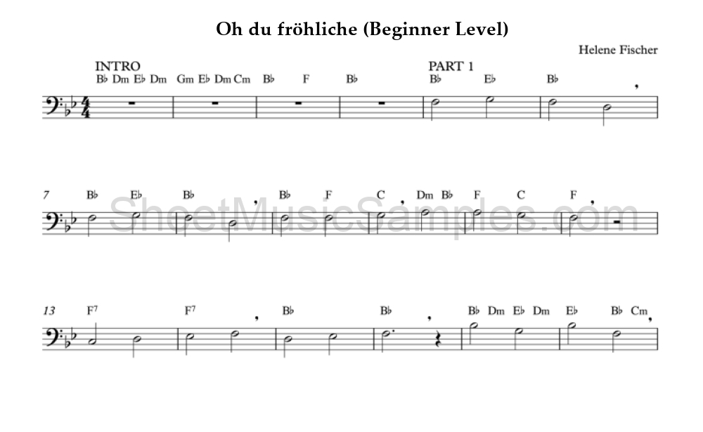 Oh du fröhliche (Beginner Level)