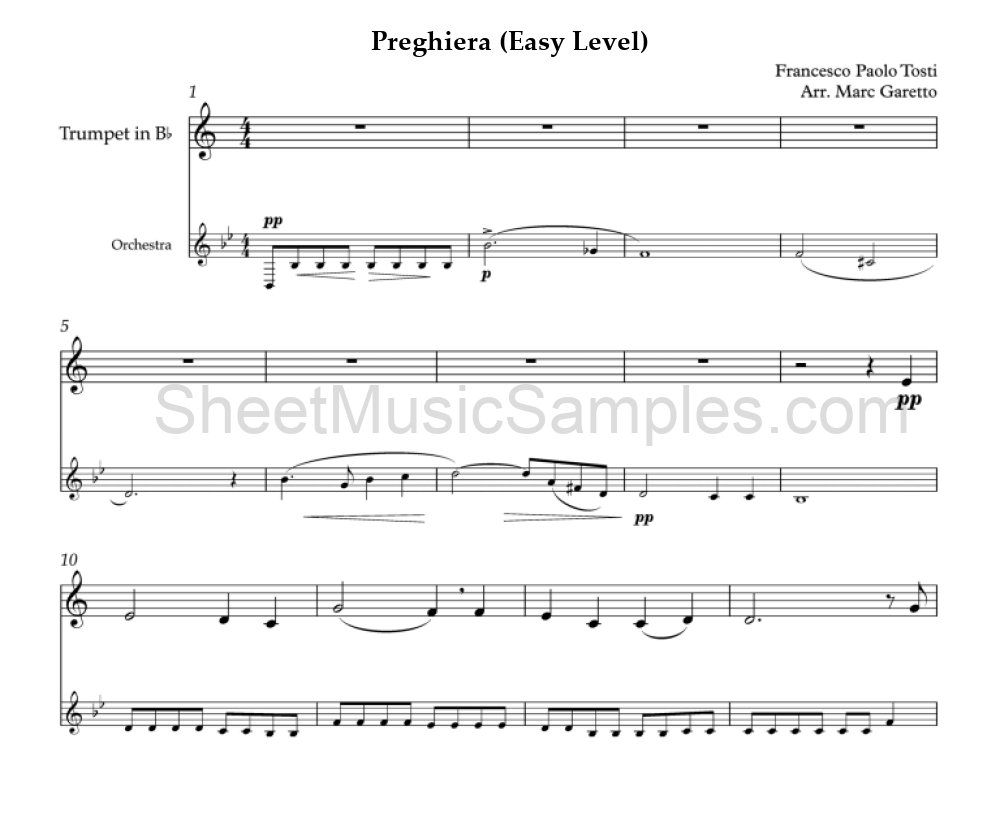 Preghiera (Easy Level)