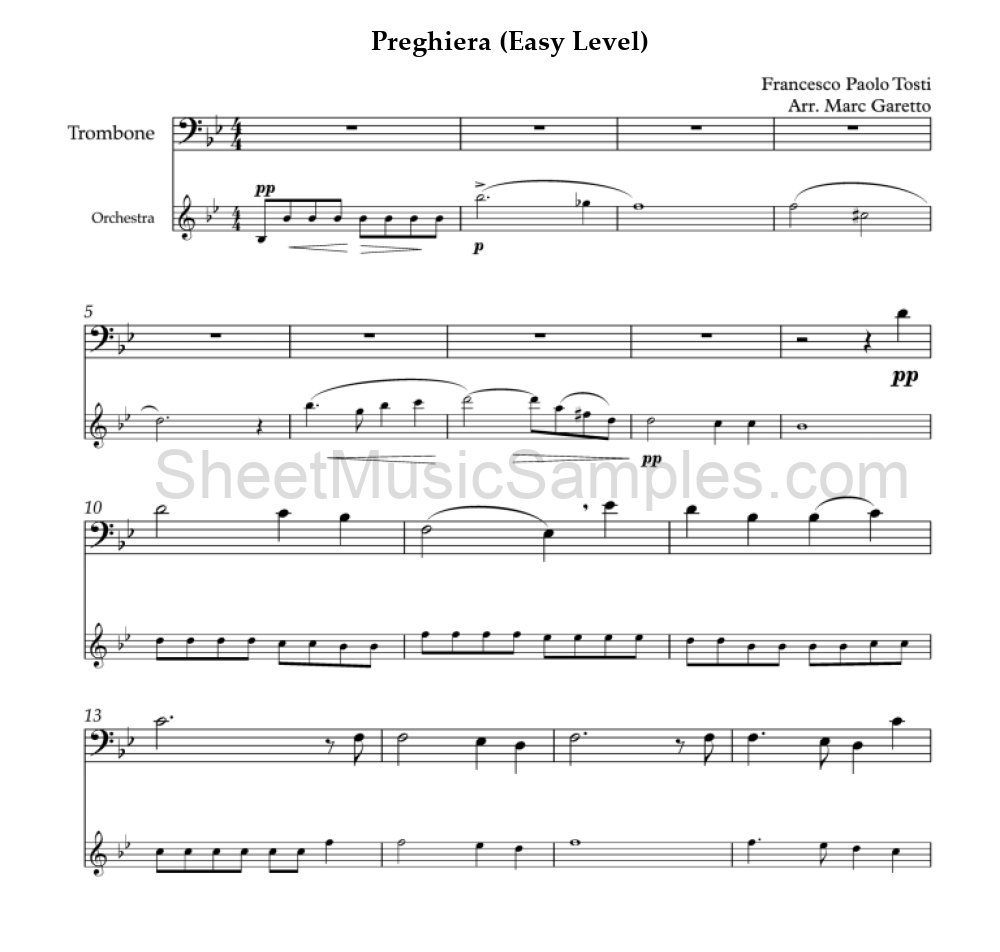 Preghiera (Easy Level)