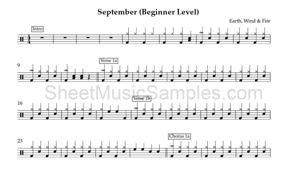 September (Beginner Level)