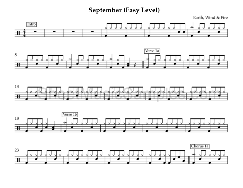 September (Easy Level)