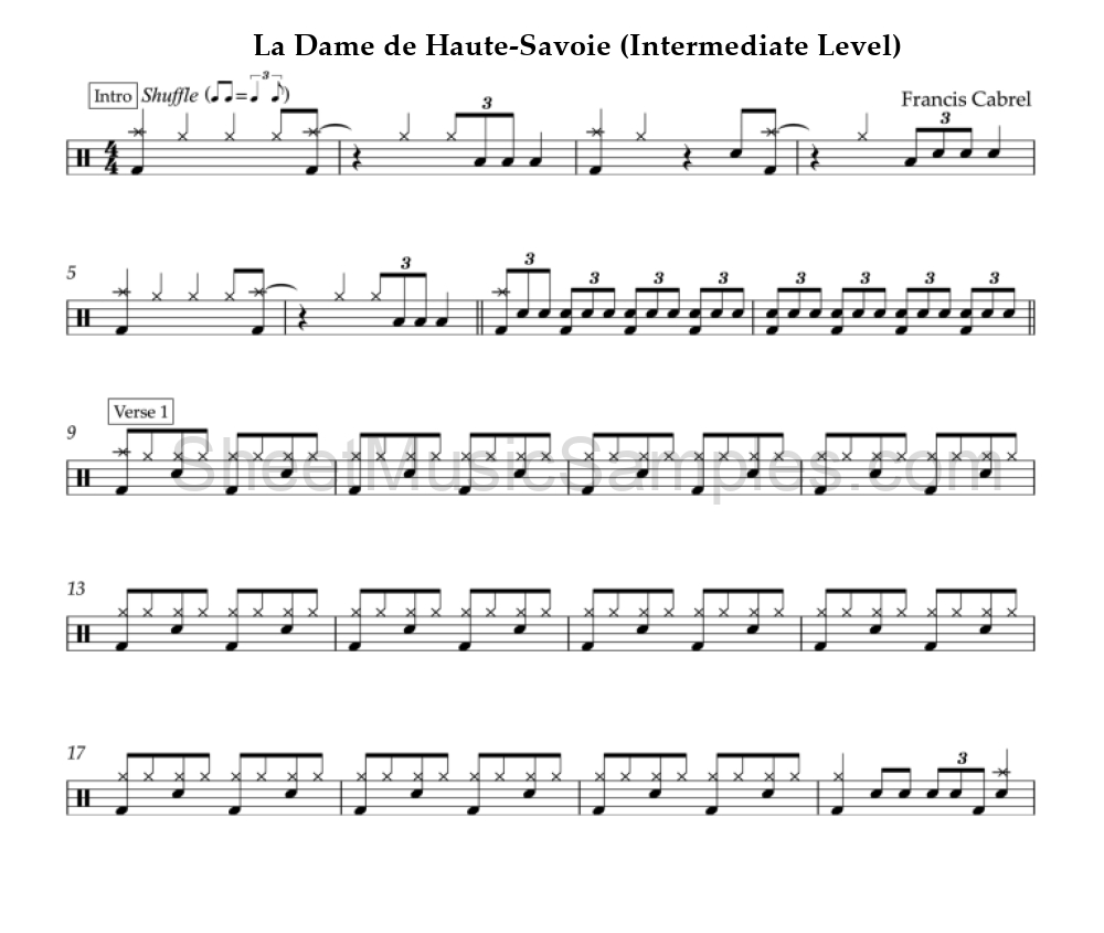 La Dame de Haute-Savoie (Intermediate Level)