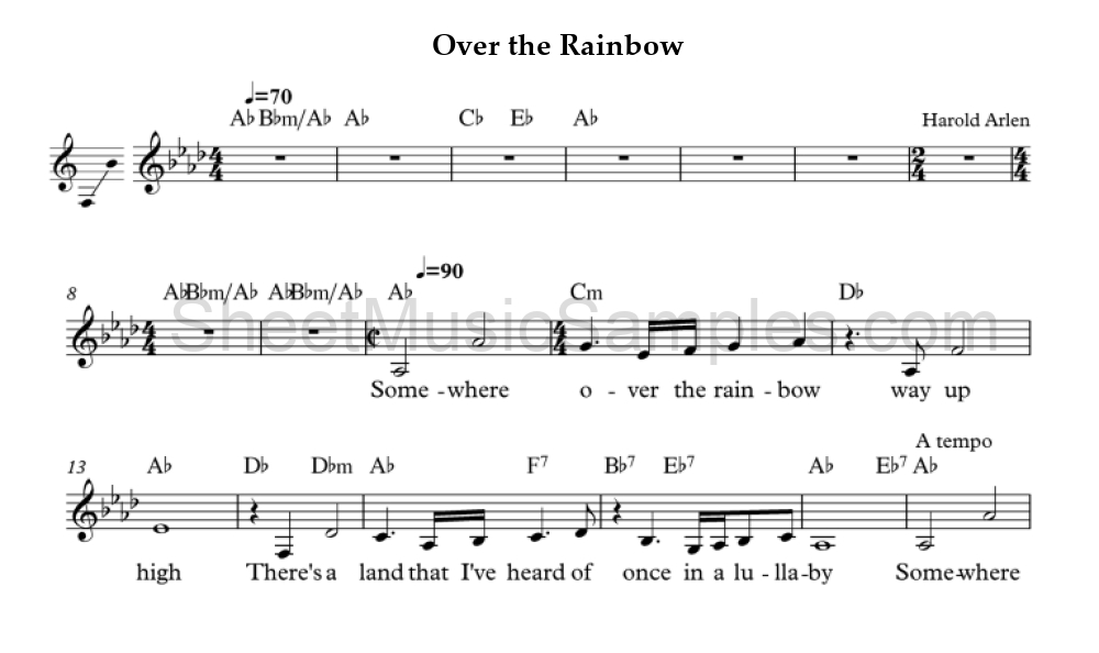 Over the Rainbow