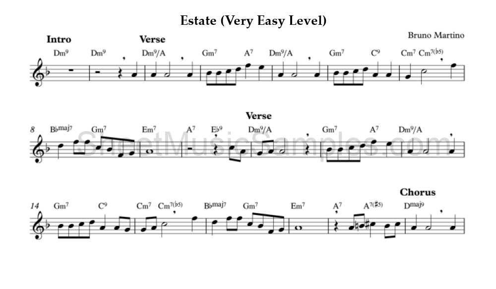 Estate (Very Easy Level)