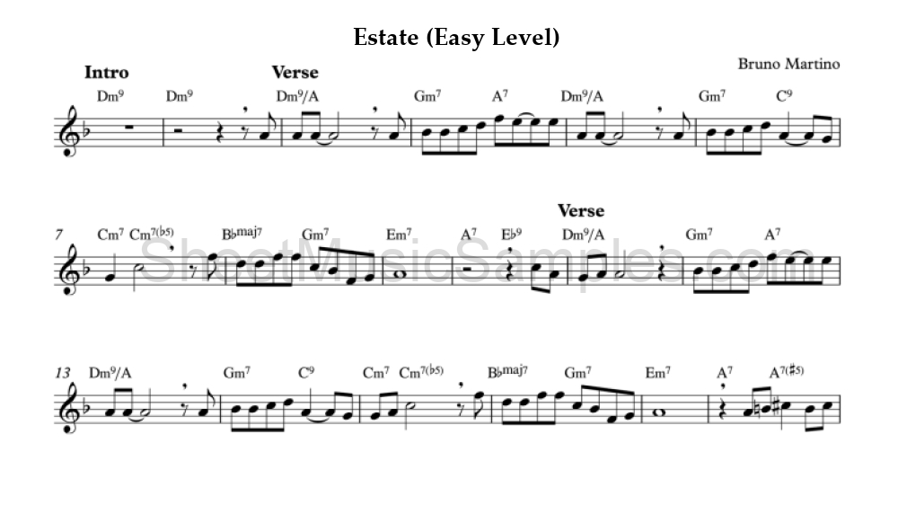 Estate (Easy Level)