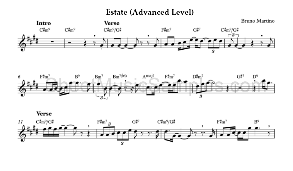 Estate (Advanced Level)