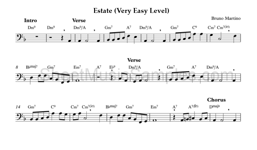 Estate (Very Easy Level)