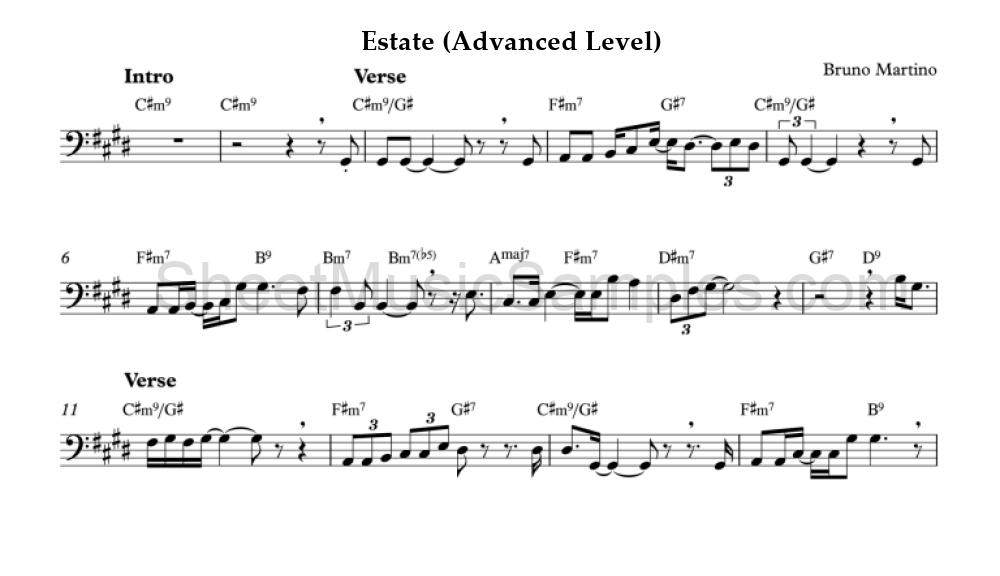 Estate (Advanced Level)