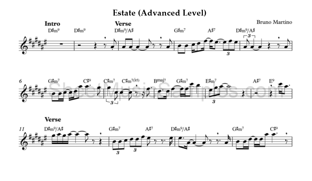 Estate (Advanced Level)