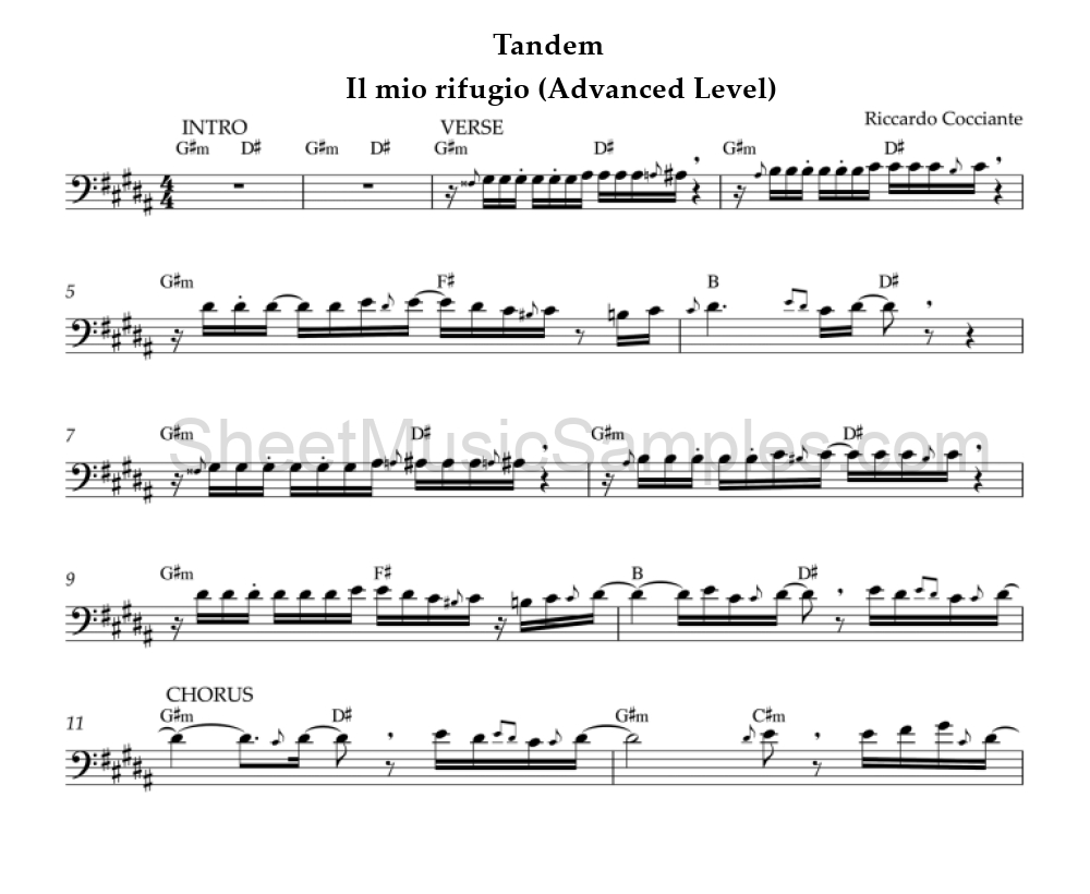 Tandem - Il mio rifugio (Advanced Level)