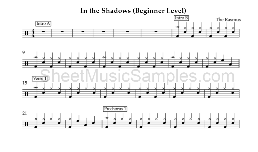 In the Shadows (Beginner Level)