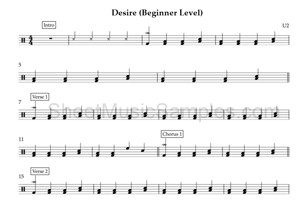 Desire (Beginner Level)