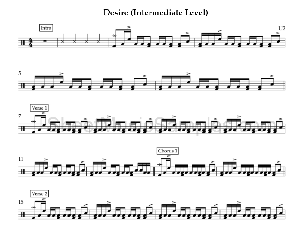 Desire (Intermediate Level)