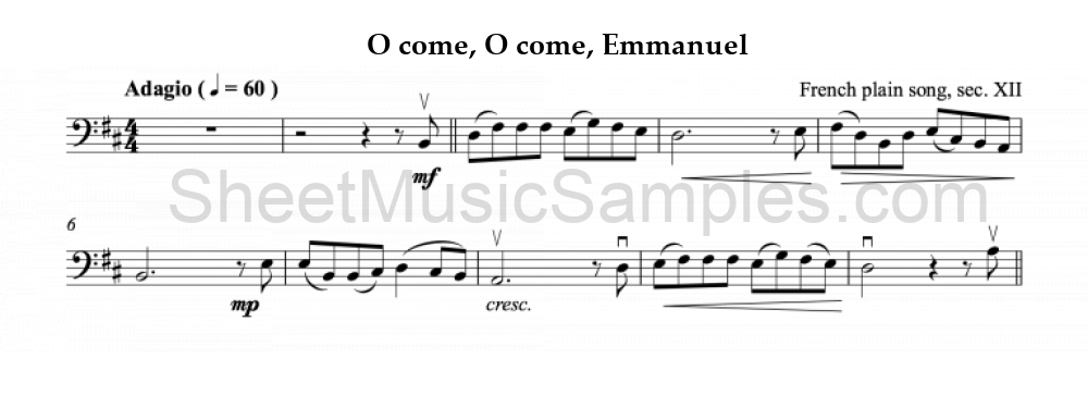 O come, O come, Emmanuel