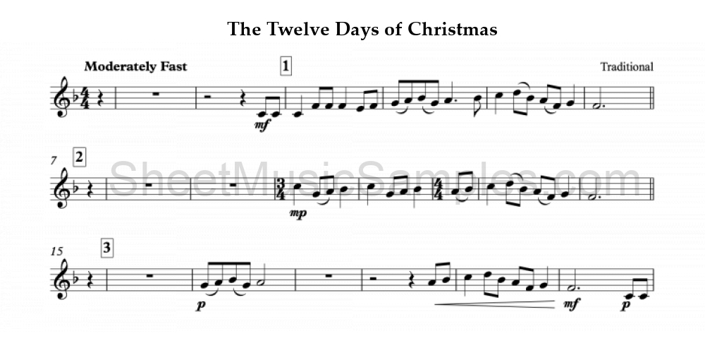 The Twelve Days of Christmas