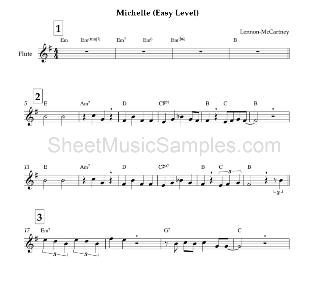 Michelle (Easy Level)