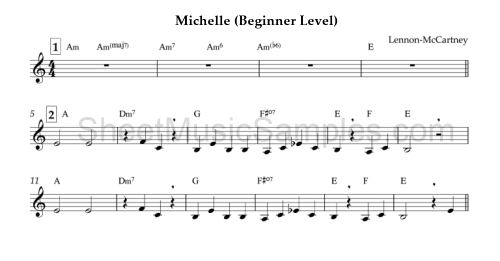 Michelle (Beginner Level)