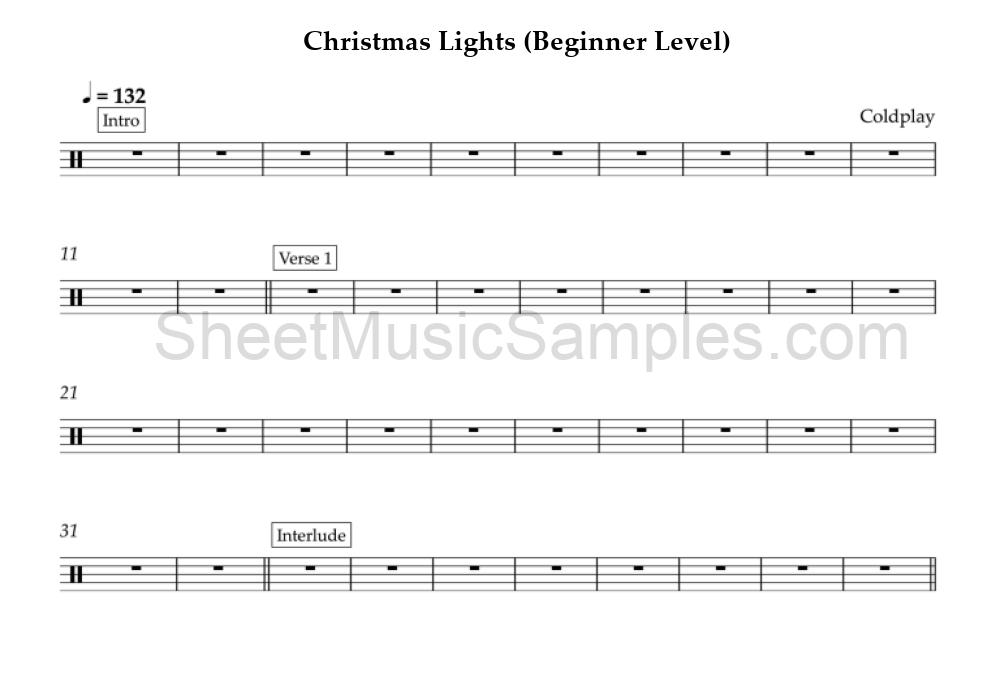 Christmas Lights (Beginner Level)